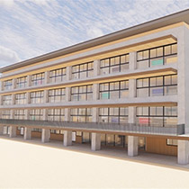 「海田東小学校建替」プロジェクトの画像