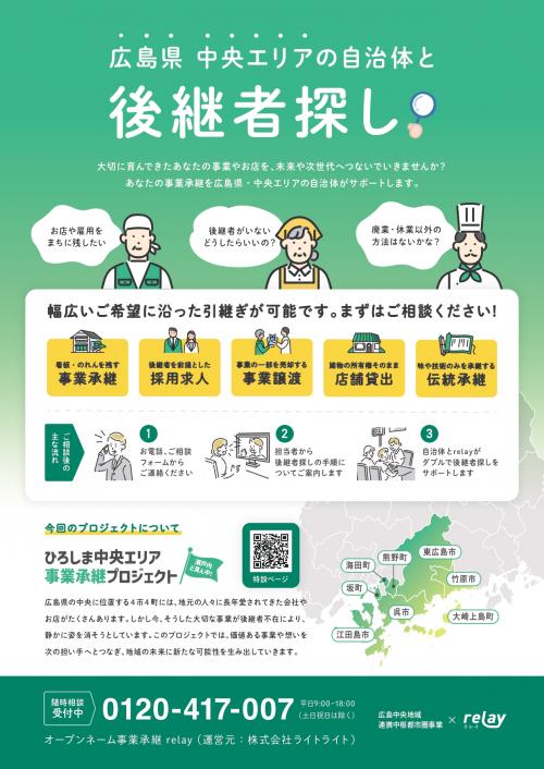ひろしま中央エリア事業承継プロジェクト