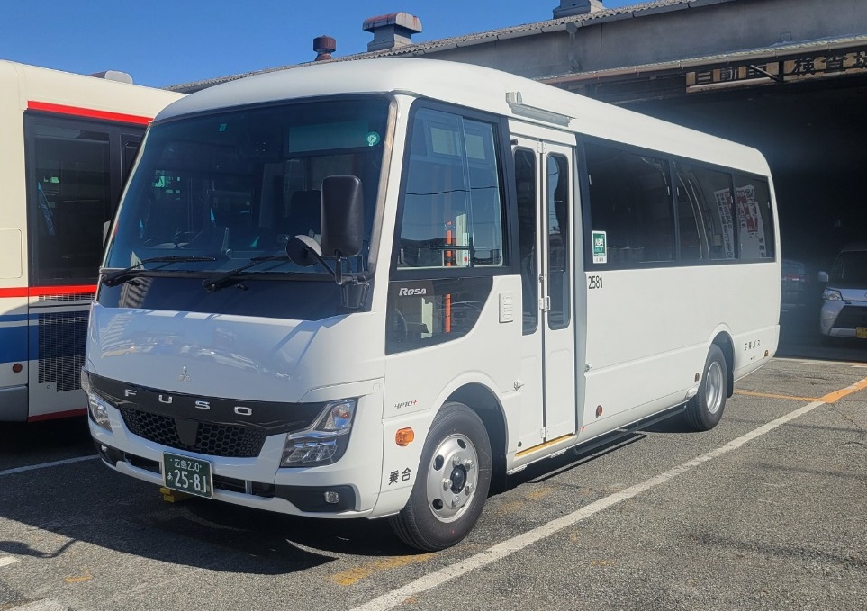 南ルート白車両