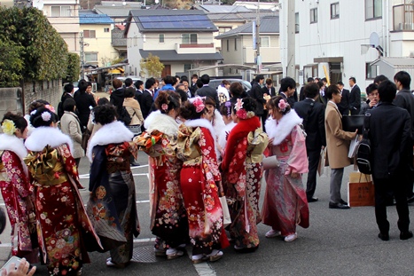 成人祭　2015年1月11日撮影