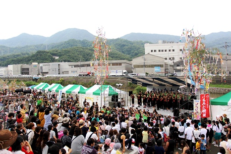 かいた七夕さん　2014年7月5日撮影