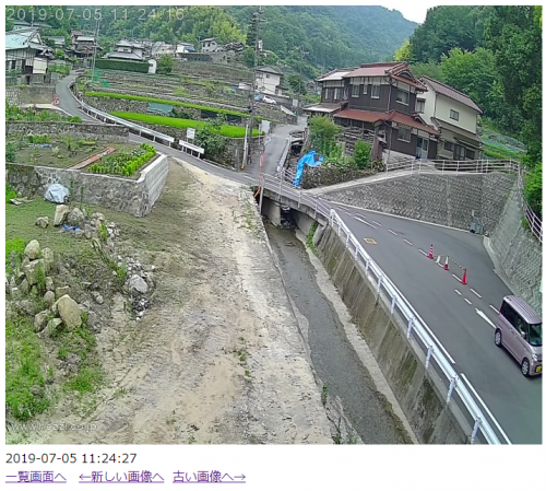 西ノ谷川支川合流付近