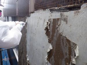 外壁塗装除去