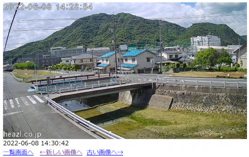 三迫橋付近