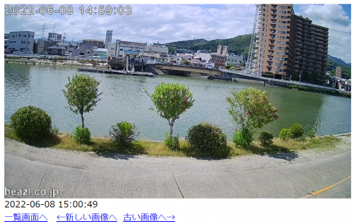 花都川河口付近