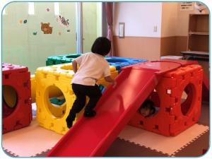 町民センター大型遊具の写真