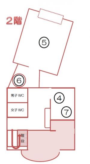 海田児童館図面2階