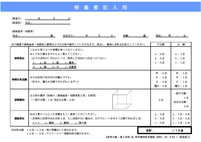 もの忘れ