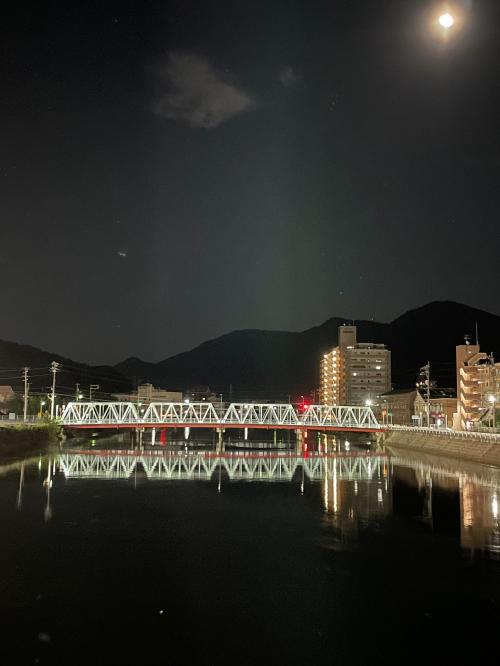 満月と九十九橋