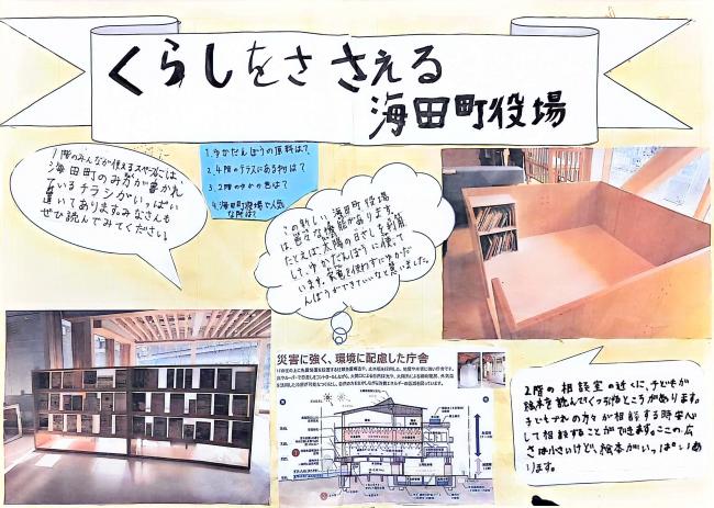 くらしをささえる　海田町役場