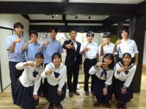 海田高校生・広島国際学院高校生