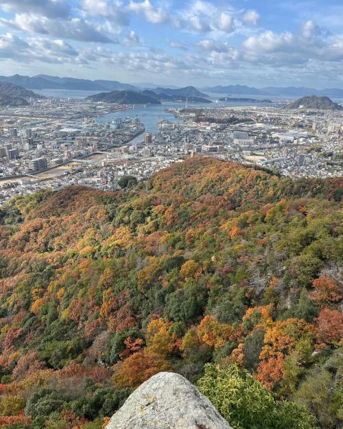 紅葉のパッチワーク