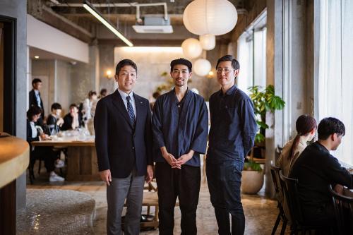 スピーカー3人