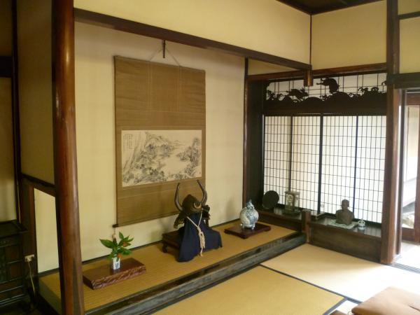 本座敷床の間